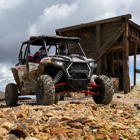 Fly past Hoover Dam, below the rim of the Grand Canyon combined with a 3 hour RZR adventure of the Mojave Desert.